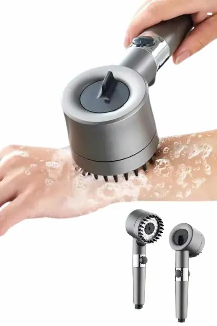 Duş Başlığı Yüksek Basınçlı Masaj Taraklı 3 Kademeli