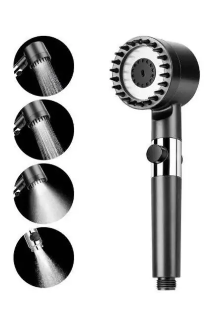 Masaj Etkili Duş Başlığı Yeni Nesil Çok Fonksiyonlu Ayarlanabilir Filtreli