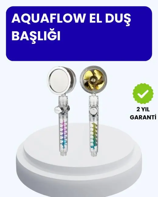 Sağanak Yağmur Etkili El Duşu – Start Stop Tuşlu Su Tasarruflu