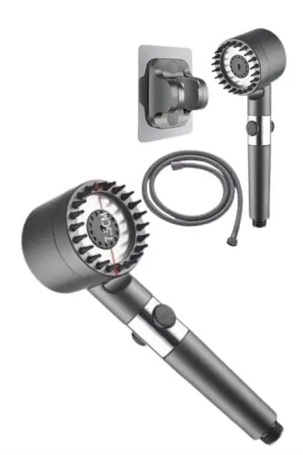 Yeni Nesil Duş Başlığı Paslanmaz Çelik Masaj Etkili Ergonomik Tasarım Su Basınçlı