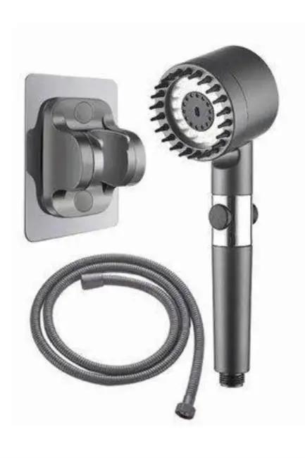 Yüksek Performanslı Masaj Etkili Su Tasarruflu Duş Başlığı Krom Kaplama Uzun Ömürlü