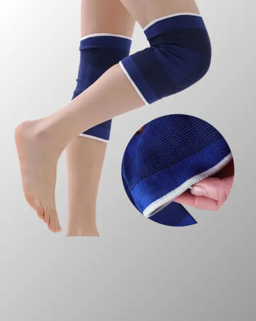 Anti-Slip Diz Bandajı Sporcu Desteklikli Koruyucu Model