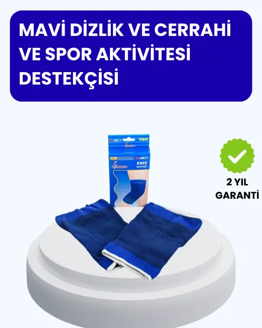 Diz Koruyucu Sporcu Bandajı Esnek Sıkı Destekli