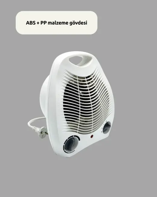 Mini Elektrikli Isıtıcı – Taşınabilir Fanlı Isıtma Sistemi