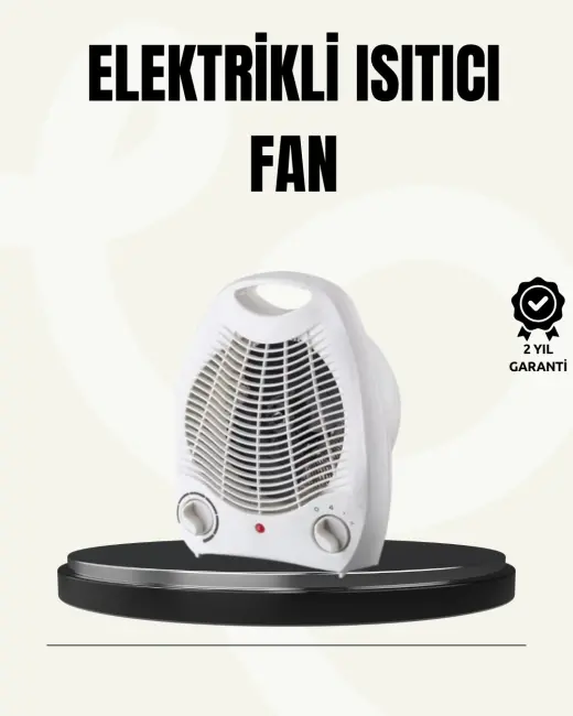 Mini Elektrikli Isıtıcı – Taşınabilir Fanlı Isıtma Sistemi