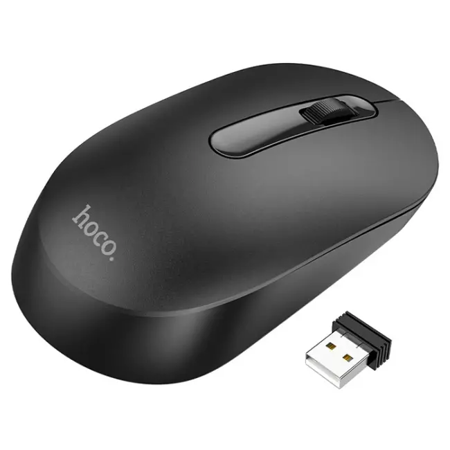 HOCO GM14 Platinium 1200dPi 2.4G Bluetooth Kablosuz Optik Mouse-(5775)