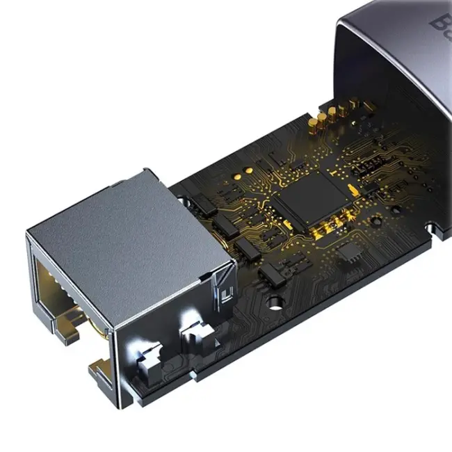 Baseus Lite Series 100Mbps USB to RJ45 Ethernet LAN Port Adaptör-(5775)