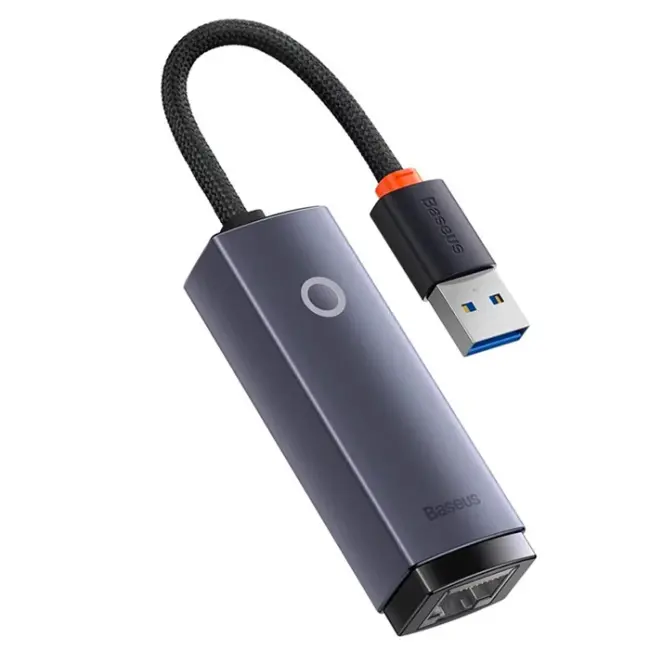Baseus Lite Series 100Mbps USB to RJ45 Ethernet LAN Port Adaptör-(5775)