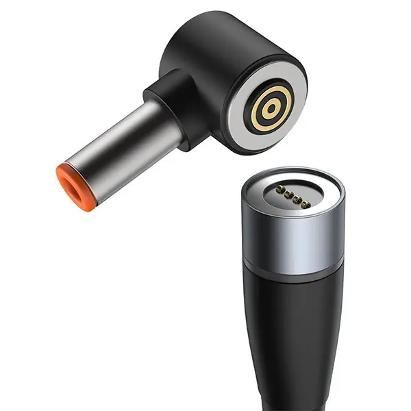 Baseus Zinc Manyetik Type-C to DC Round (55x25mm) Lenovo Laptop Şarj Kablosu 100W 2m-(5775)