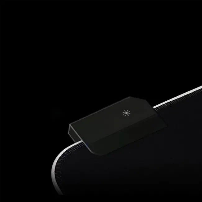 ALLY Dünya Desenli RGB Led Işıklı Oyuncu Mouse Pad 300*250*4MM-(5775)