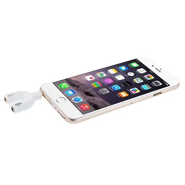 ALLY 3.5 mm Kulaklık Mikrofon Çoklayıcı 3.5 mm Splitter Dönüştürücü-(5775)