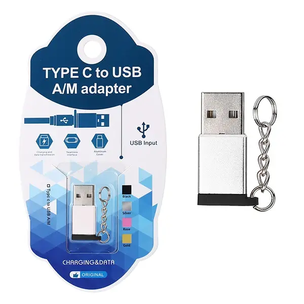 Ally USB 3.0 Erkek to USB 3.1 Type-C Dişi Dönüştürücü Başlık Adaptör-(5775)