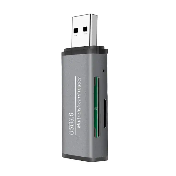 ADS-105 USB 3.0 Hızlı Card Reader SD/TF Hafıza Kart Okuyucu-(5775)
