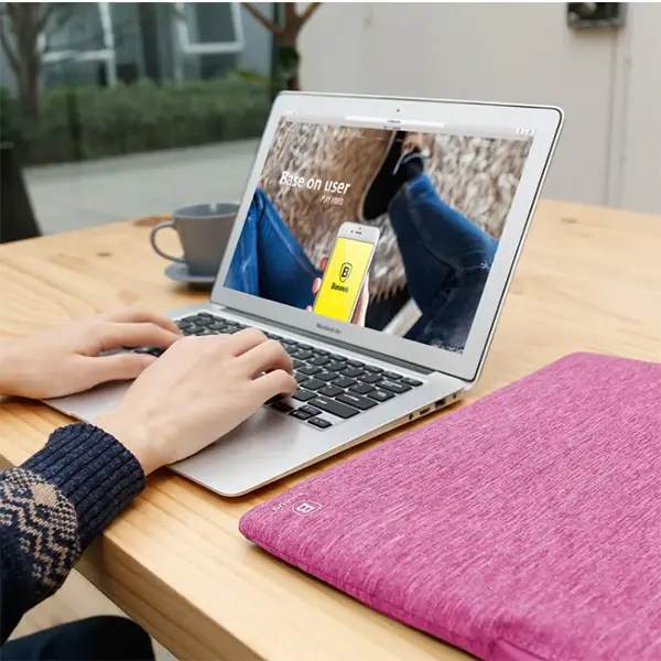Baseus Macbook Pro 15 İnch Universal Laptop Kılıf Çantası-(5775)