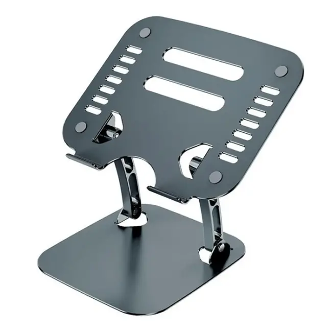 Ally  T602 Ayarlanabilir Katlanır Isı Havalandırmalı Alüminyum Laptop Standı-(5775)