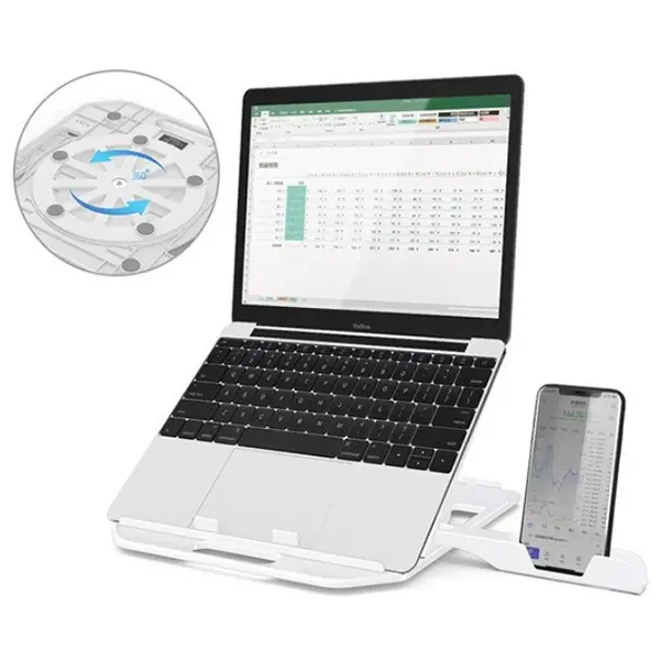 ALLY Yükseklik Ayarlı Dizüstü Laptop-Tablet Standı Telefon Tutucu-(5775)