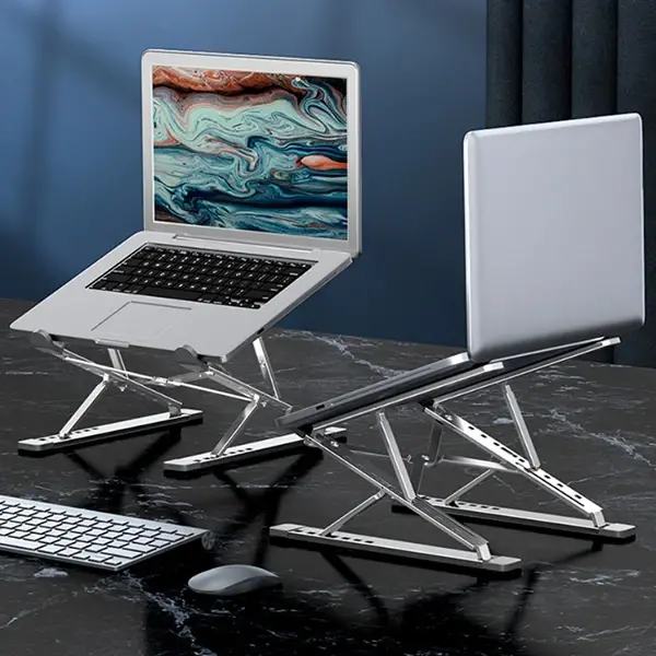 ALLY MC N8 Metal Yüksek Macbook Notebook Ayarlanabilir Katlanabilir Stand-(5775)