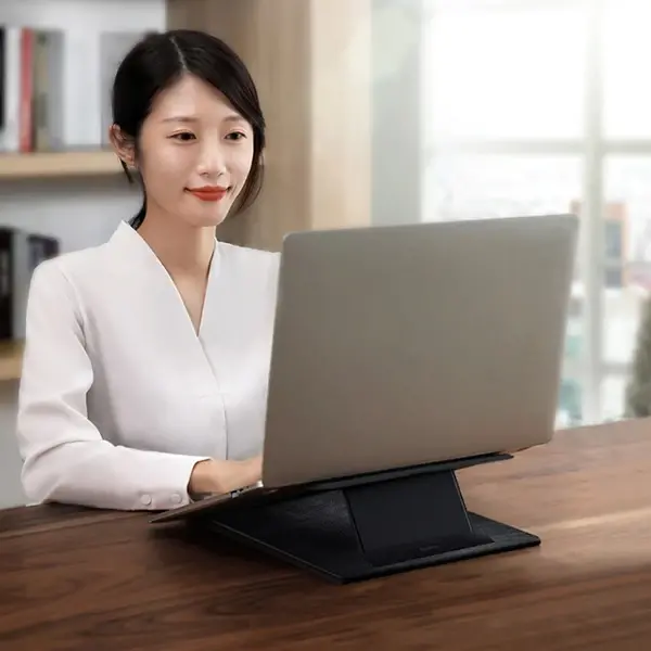 BASEUS Ultra İnce Katlanabilir Dizüstü Bilgisayar Standı Portatif  Laptop Standı-(5775)