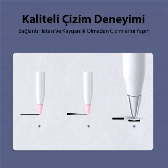 Dux Ducis Apple Pencil İçin Renkli Kalem Ucu 10x-(5775)