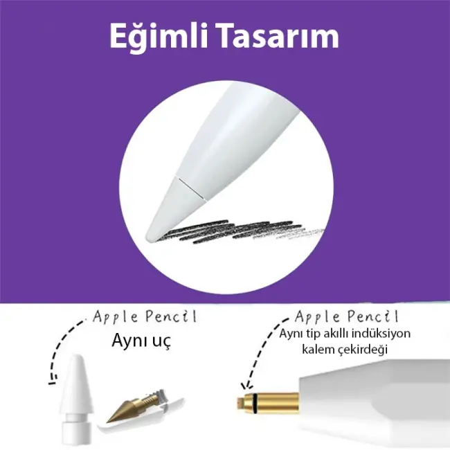 ALLY Universal Active Touch Kapasitif Stylus Tablet-Telefon Dokunmatik Kalem-(5775)