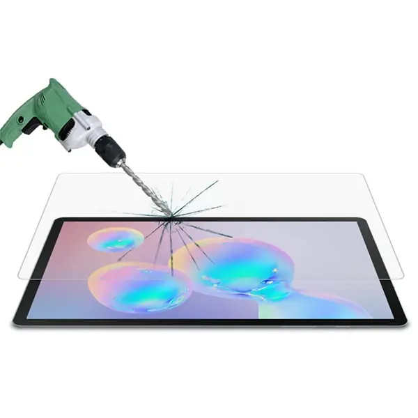 ALLY Sm Galaxy Tab S8 Plus S7 Plus Tempered Kırılmaz Cam Ekran Koruyucu-(5775)