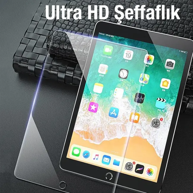 ALLY iPad 9.7  Tempered Kırılmaz Cam Ekran Koruyucu-(5775)