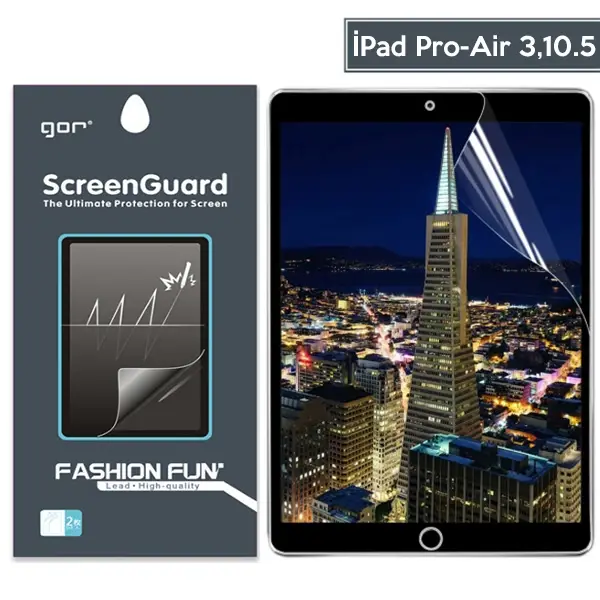 Gor Apple İPad Pro-Air 310.5 Darbe Emici Ekran Koruyucu-(5775)