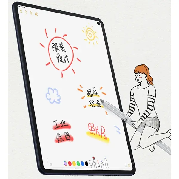 ALLY MatePad Pro 10.4 Paper Like Film Darbe Emici Pet Ekran Koruyucu-(5775)