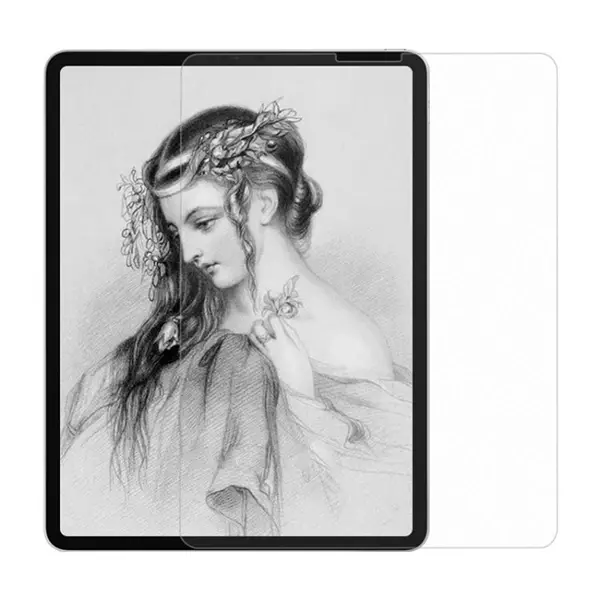 İPad Pro 12.9 İnch 2021-2020-2018 Paper Like Film Darbe Emici Pet Ekran Koruyucu-(5775)