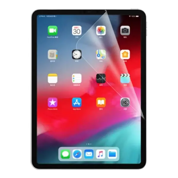 Gor Apple iPad Pro 12.9 (2021)- (2020)- (2018) Darbe Emici Ekran Koruyucu-(5775)
