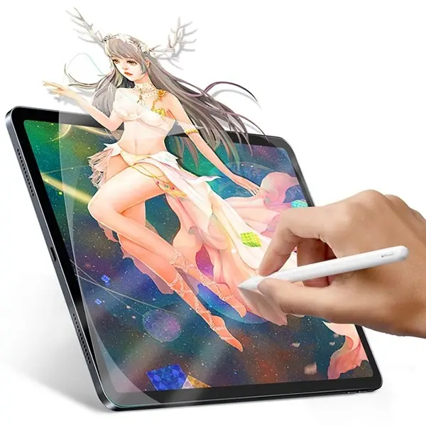 Baseus İPad 10.2 /10.5 Paper Like Film Darbe Emici Pet Ekran Koruyucu İPAD 2021-2020-2019-(5775)