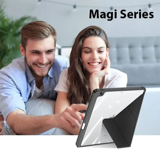 Dux Ducis iPad 10.9 2022 Kılıf Magi Series Kalem Tutuculu ve Uyku Modlu Kapaklı Kılıf-(5775)