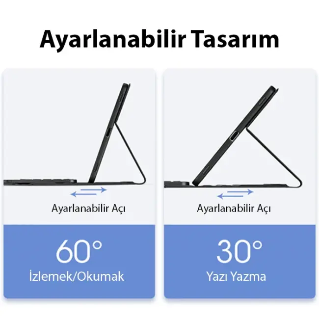 Dux Ducis SM Galaxy Tab S8/S7 Bluetooth Klavye Touchpad Kılıf X700-X706-T870-T875-T876B-(5775)