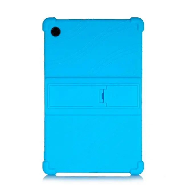 Ally SM Galaxy Tab A8 2021 10.5 (X200/X205) Kılıf Standlı Silikon Kılıf-(5775)