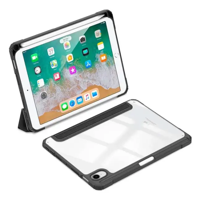 DUX DUCIS iPad Mini 6 (2021) ve Mini 7 (2024) Kılıf Kalem Yerli Toby Series Kılıf-(5775)