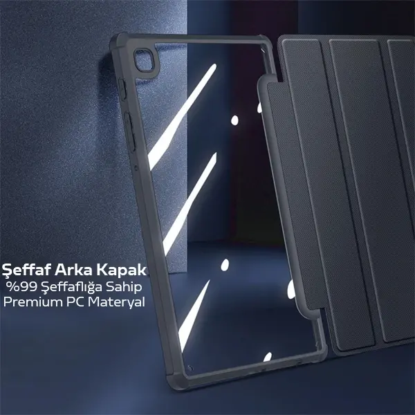 Dux Ducis SM Galaxy Tab A7 Lite T220-T225 Kılıf Mıknatıslı Toby Series-(5775)