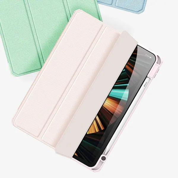 DUX DUCIS iPad Pro 12.9 (2018-2020-2021) Kılıf Kalem Yerli Toby Series Kılıf-(5775)