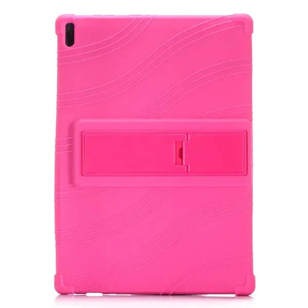 Lenovo Tab E10 TB-X104F Tab 4 10.1 Inch Tablet Standlı Silikon Kılıf-(5775)