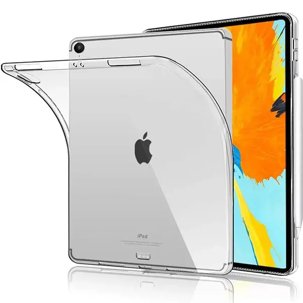 ALLY iPad Pro 11 inch (2021-2020-2018) Ultra Koruma Şeffaf Silikon Kılıf-(5775)
