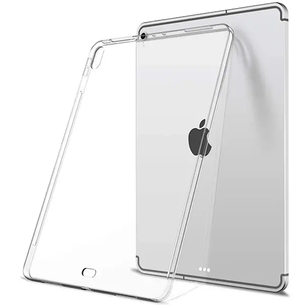 ALLY iPad Pro 11 inch (2021-2020-2018) Ultra Koruma Şeffaf Silikon Kılıf-(5775)