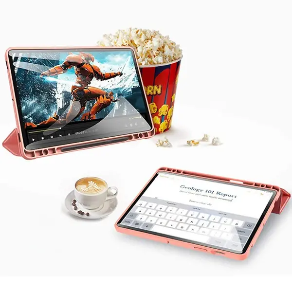 Dux Ducis Galaxy Tab S8 Plus (X800/X806) S7FE (T730/T736B) S7 Plus (T970/T976B) Kılıf Domo Series-(5775)