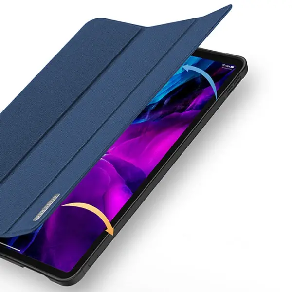 DUX DUCİS iPad Pro 12.9 (2021-2020-2018 )Kılıf Kalem Yerli Soft Tpu Mıknatıslı Domo Series Kılıf-(5775)