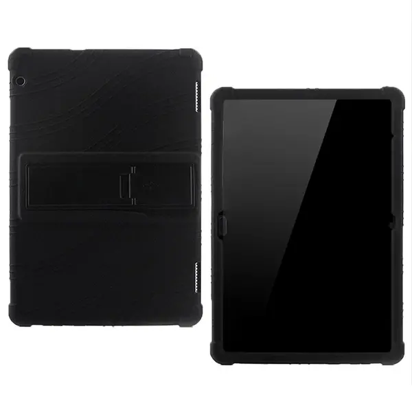 Huawei Mediapad T510 Standlı Silikon Kılıf-(5775)