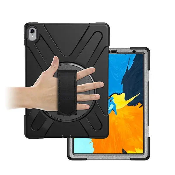 İpad Pro 11 İnch (2021-2020-2018)3 Katmanlı Standlı Zırh Kılıf-(5775)