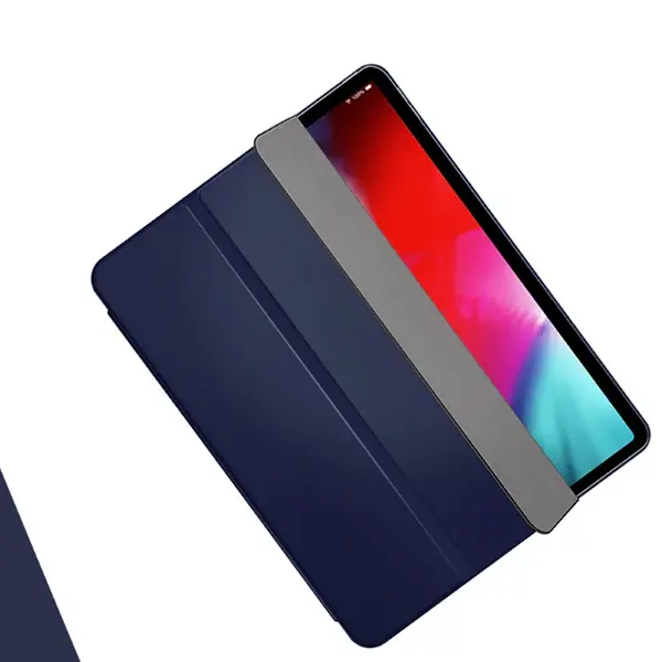 Baseus Simplism Y-Type İPad Pro 11 İnch Pu Deri Manyetik Kapak Kılıf-(5775)