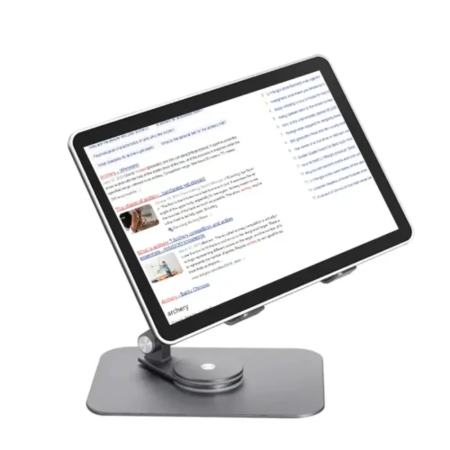 Ally L08 360 Derece Dönebilen Masaüstü Metal Tablet Standı-(5775)