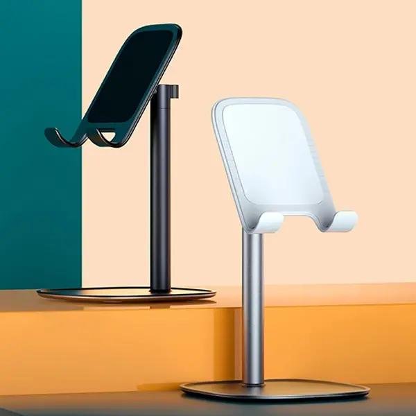 ALLY ZM-12 Metal Cep Telefonu Ve Tablet Masaüstü Tutucu Stand-(5775)