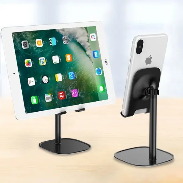 ALLY ZM-12 Metal Cep Telefonu Ve Tablet Masaüstü Tutucu Stand-(5775)