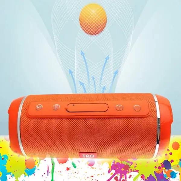 T&G TG116 Su Geçirmez  Kablosuz Wireless Bluetooth 5.0 Hoparlör Speaker-(5775)