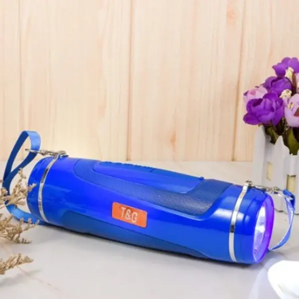 T&G TG601 Kablosuz Bluetooth 5.0 Speaker Hoparlör+El Feneri-(5775)